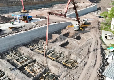 總投資4億元！食品產(chǎn)業(yè)園配套基礎(chǔ)設(shè)施項目施工現(xiàn)場